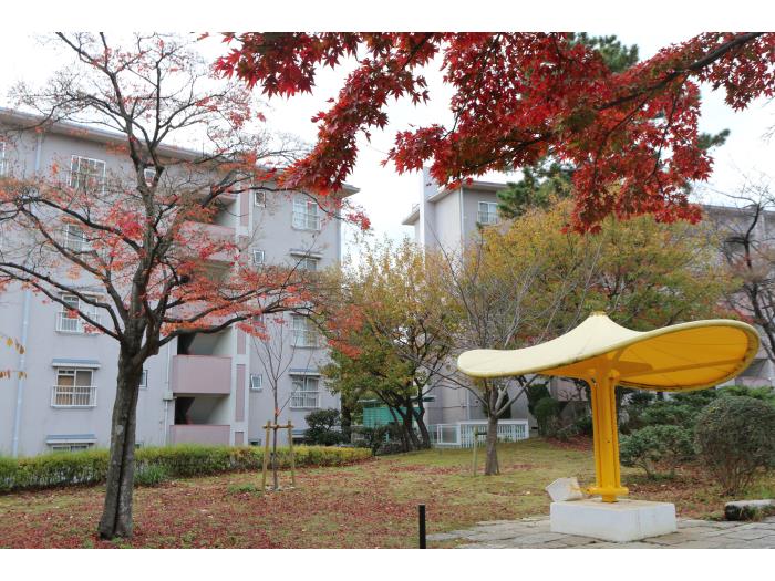 apartment 宝塚市野上六丁目5番

住棟配置図