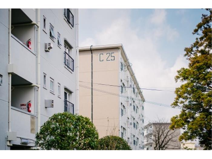 apartment 豊中市新千里北町一丁目1番

住棟配置図