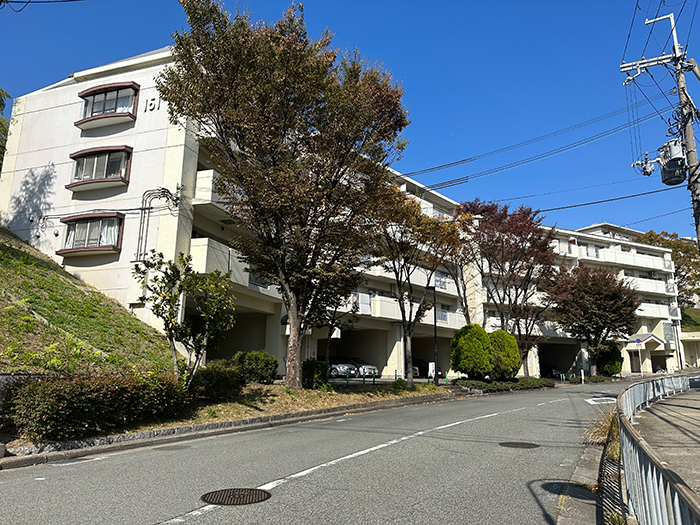 apartment 豊中市東豊中町五丁目2番

住棟配置図