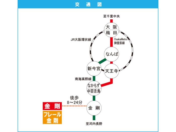 apartment 富田林市寺池台四丁目2番

住棟配置図