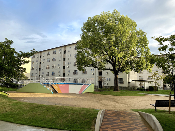 apartment 富田林市寺池台四丁目2番

住棟配置図