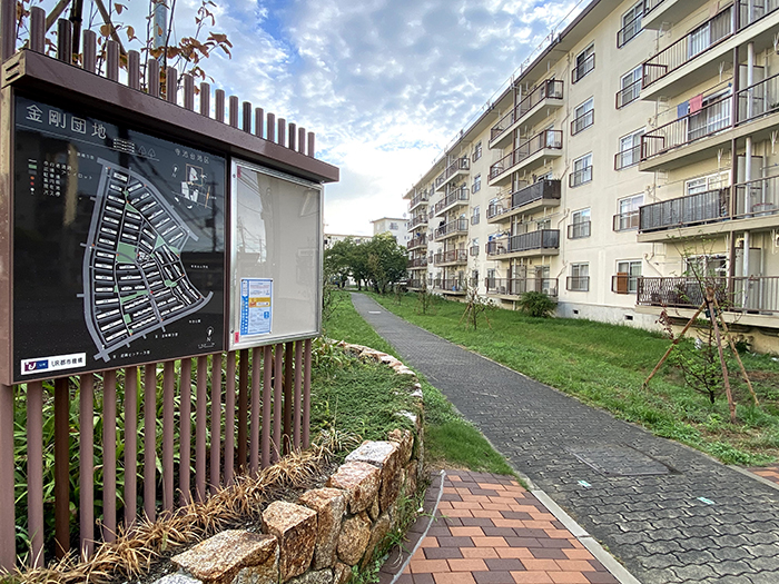 apartment 富田林市寺池台四丁目2番

住棟配置図