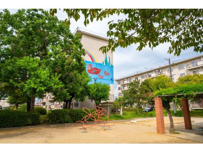 apartment 岸和田市春木泉町1番

住棟配置図