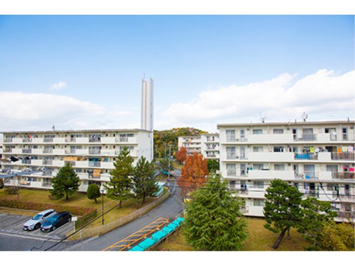 apartment （A地区）神戸市北区有野台一丁目6番、（B地区）五丁目1・3・4番、六丁目20・21番

住棟配置図
