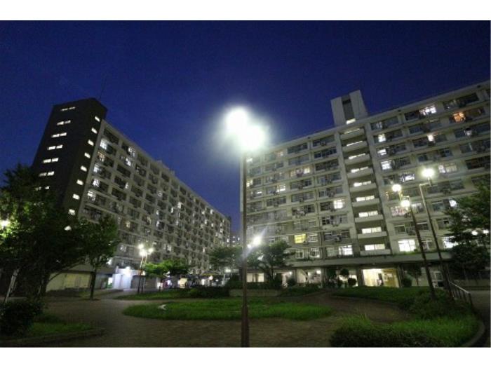 apartment 大阪市此花区伝法六丁目3番

住棟配置図