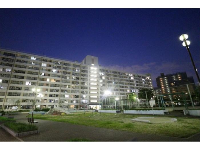 apartment 大阪市此花区伝法六丁目3番

住棟配置図