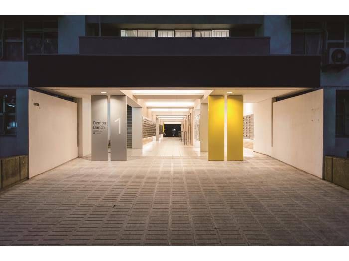 apartment 大阪市此花区伝法六丁目3番

住棟配置図