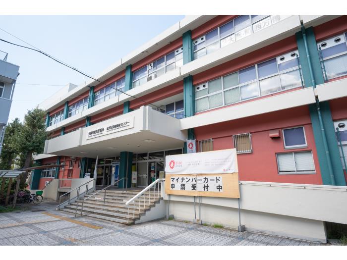 apartment 大阪市此花区伝法六丁目3番

住棟配置図