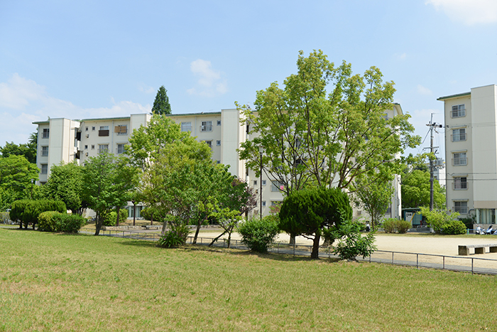 apartment 高槻市牧田町6番

住棟配置図