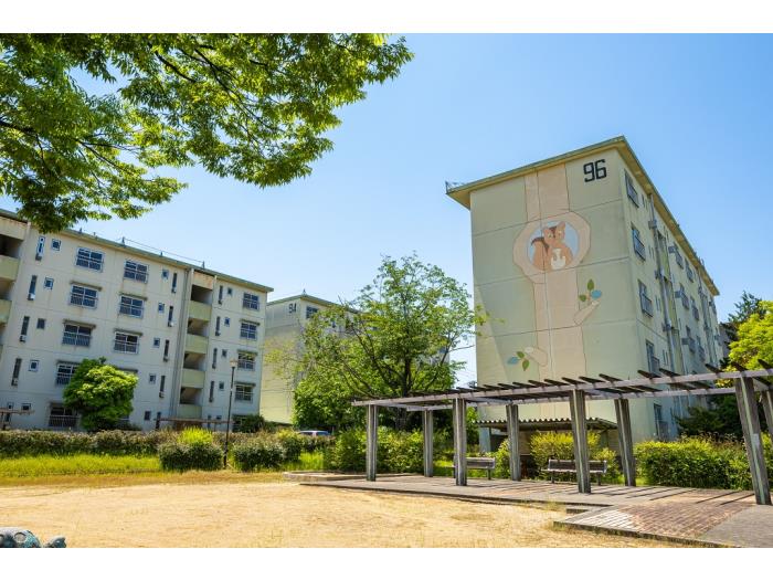 apartment 和泉市鶴山台二丁目、三丁目

住棟配置図