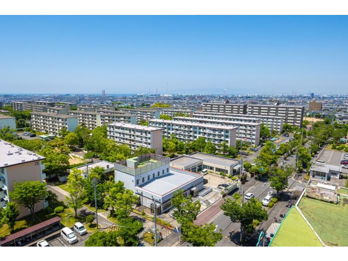 apartment 和泉市鶴山台二丁目、三丁目

住棟配置図