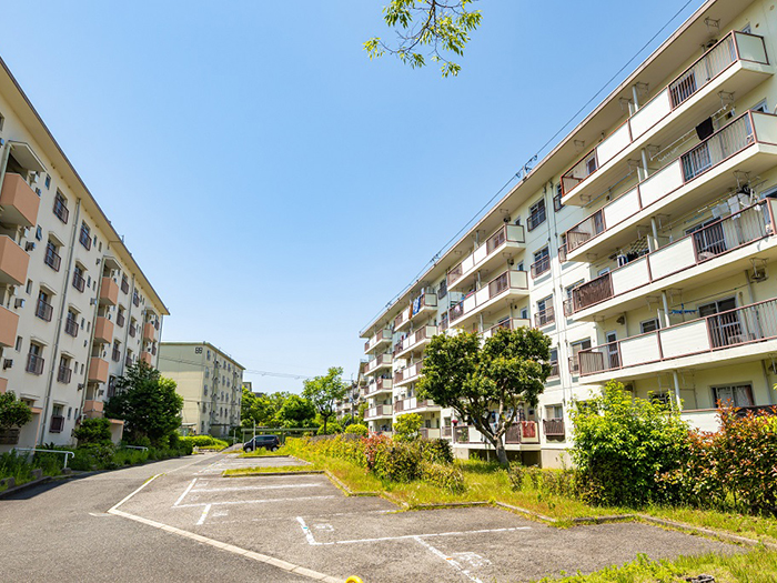 apartment 和泉市鶴山台三丁目

住棟配置図