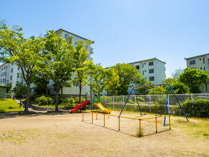 apartment 和泉市鶴山台三丁目

住棟配置図