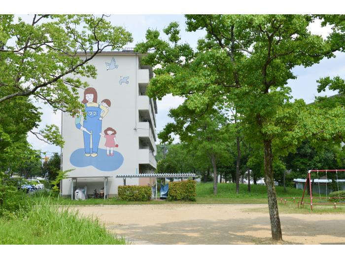 apartment 八幡市男山竹園 他

住棟配置図