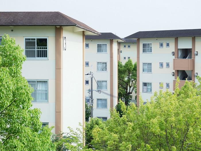 apartment 奈良市右京2丁目1番地の2、2番地・3番地

住棟配置図