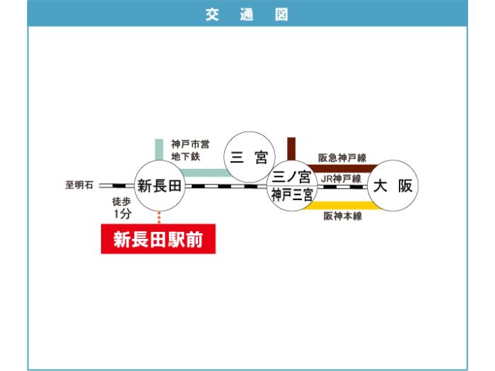 apartment 神戸市長田区若松町五丁目5番1号

住棟配置図