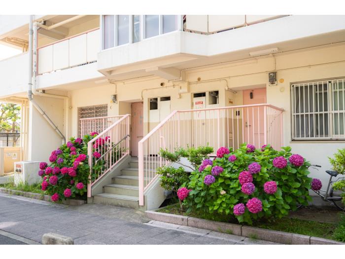 apartment 門真市脇田町2番

住棟配置図