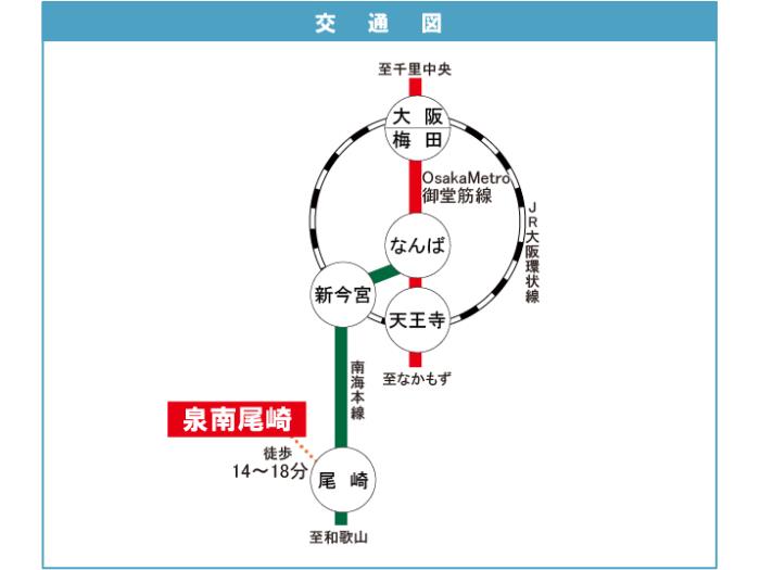 apartment 阪南市尾崎町七丁目1番・2番

住棟配置図