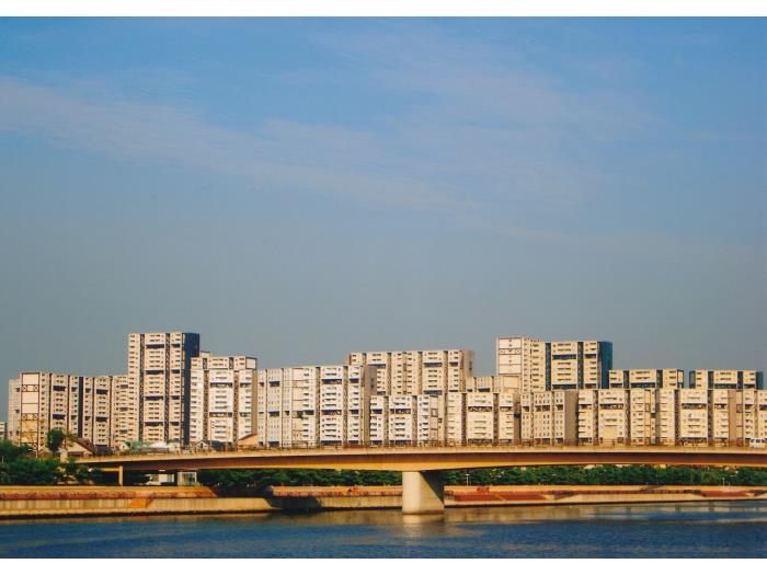 apartment 芦屋市高浜町2番、4番1～2、芦屋市若葉町5番

住棟配置図