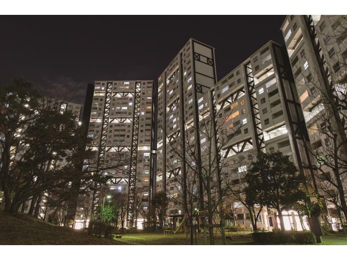 apartment 芦屋市高浜町2番、4番1～2、芦屋市若葉町5番

住棟配置図