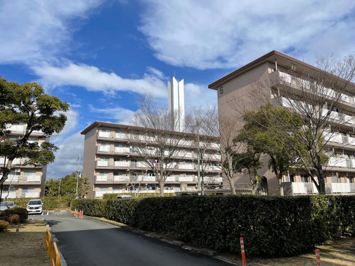 apartment 亀岡市北河原町一丁目2～6番地・二丁目1～6番地

住棟配置図