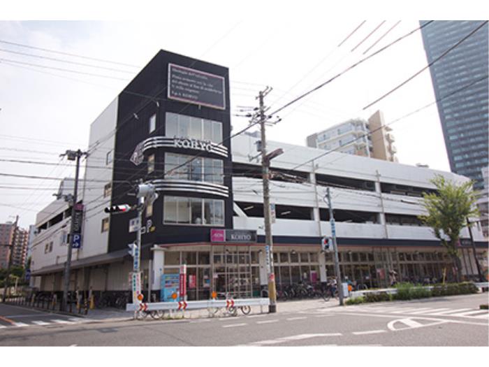 大阪府大阪市福島区にあるUR賃貸住宅 リバーサイドさぎすの周辺写真 3/14