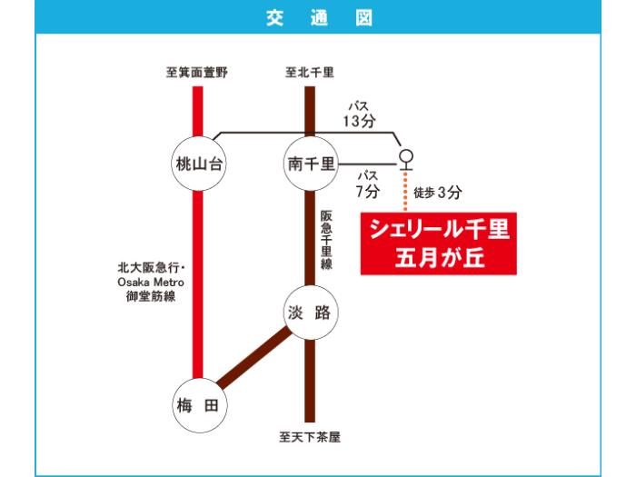 apartment 吹田市五月が丘北13番33

住棟配置図