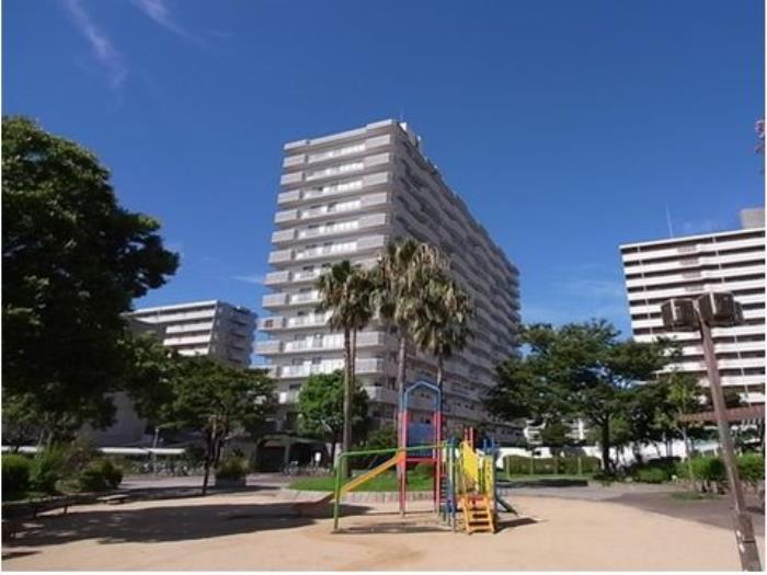 大阪府大阪市此花区にあるUR賃貸住宅 高見フローラルタウン五番街の周辺写真 4/13