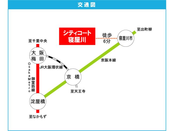apartment 寝屋川市東大利町18番2

住棟配置図