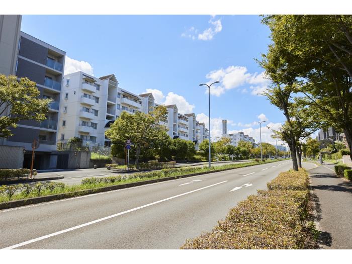 apartment 木津川市兜台1丁目1番地

住棟配置図