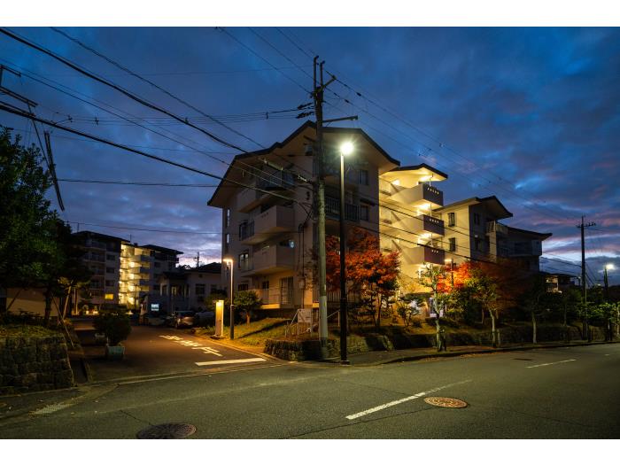 apartment 奈良市青山1丁目1番地

住棟配置図