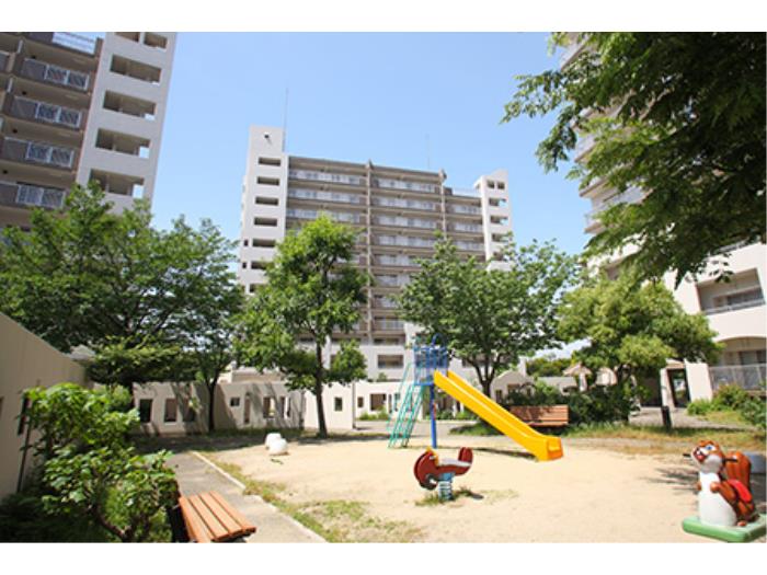 apartment 大阪市西淀川区出来島三丁目2番

住棟配置図
