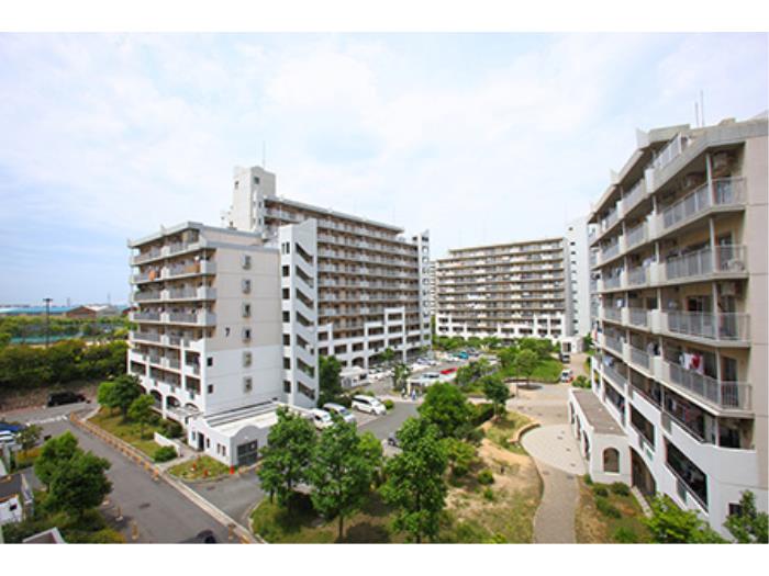 apartment 大阪市西淀川区出来島三丁目2番

住棟配置図