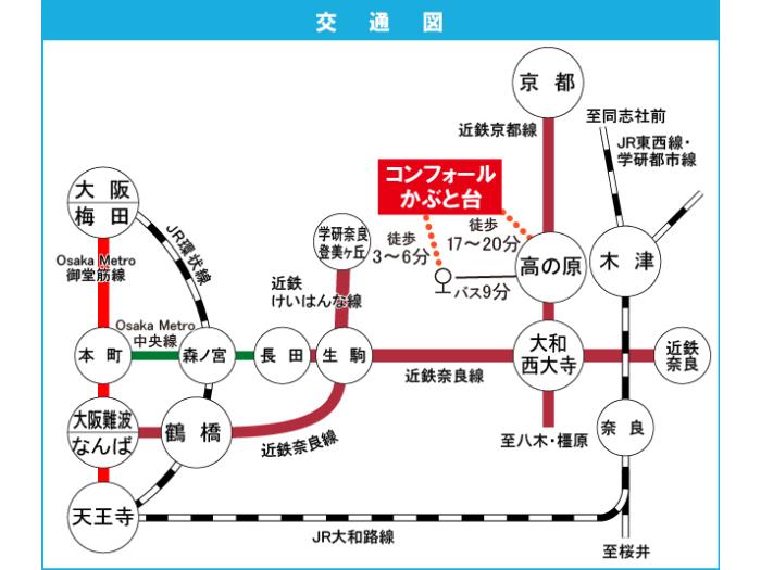 apartment 木津川市兜台5丁目1番地3

住棟配置図