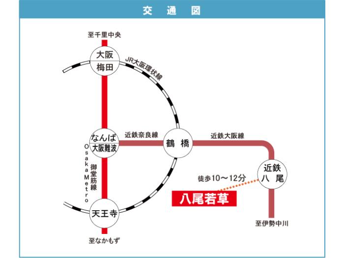 apartment 八尾市若草町1番

住棟配置図