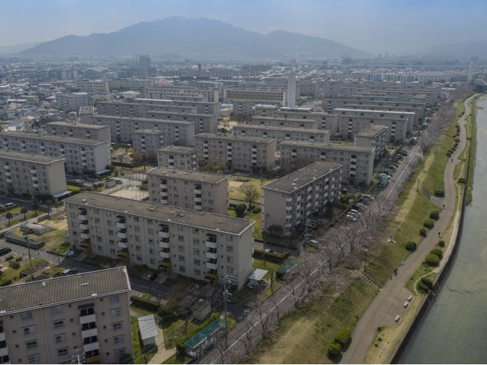 apartment 福岡市早良区室住団地

住棟配置図