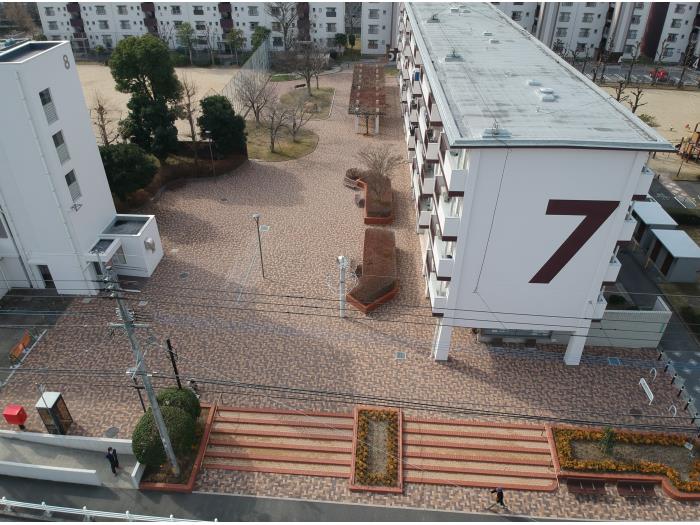 apartment 北九州市小倉南区志徳1丁目1番

住棟配置図