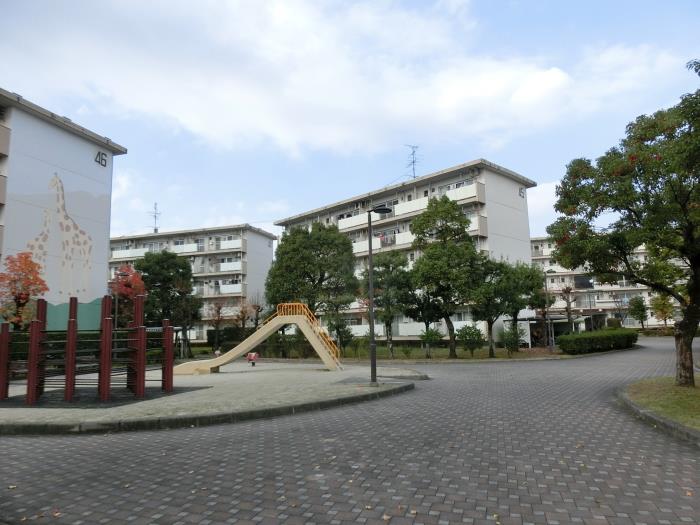 apartment 大野城市下大利団地

住棟配置図