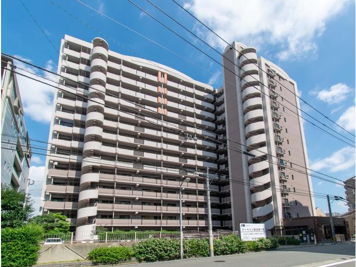 福岡県福岡市中央区にあるUR賃貸住宅 アーベイン渡辺通り南の周辺写真 4/9